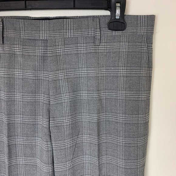 Soul of London gray plaid dress pants 31R - Picture 2 of 7